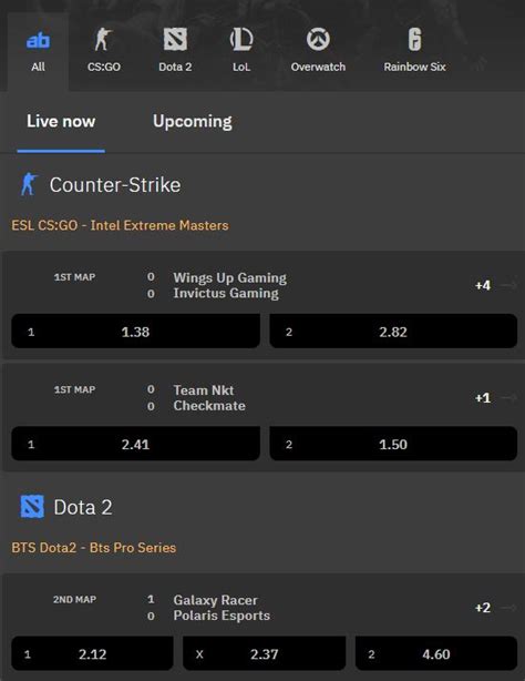 arcanebet esports betting